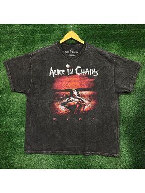 Alice In Chains Dirt Mineral Wash T-Shirt Size 2X